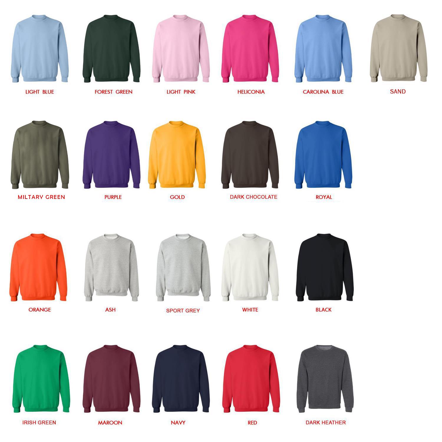 sweatshirt color chart - Pierce The Veil UK Store