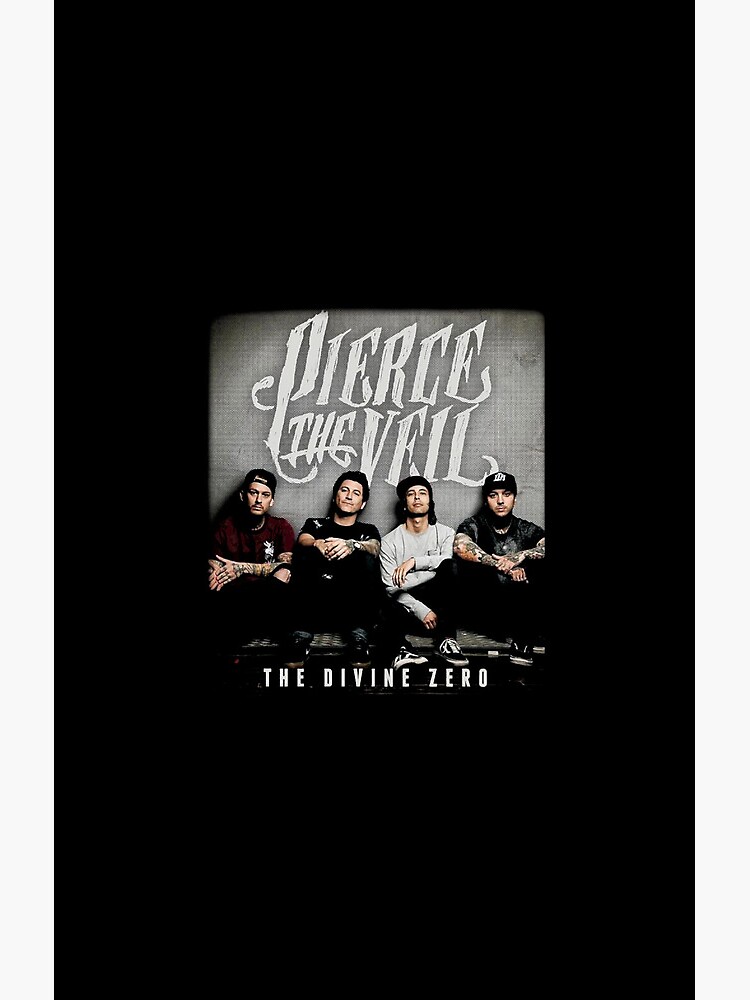 Retro Pierce The Veil Collection Shower Curtain - Image 2