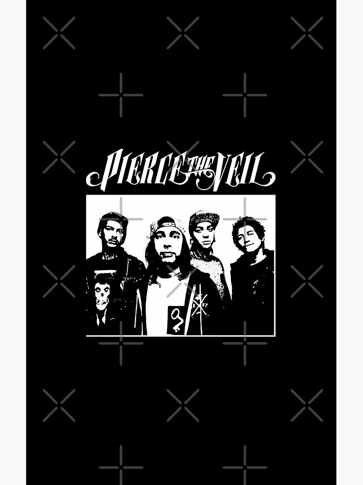 Pierce The Veil Bnad Beautiful Model Rock Shower Curtain - Image 2