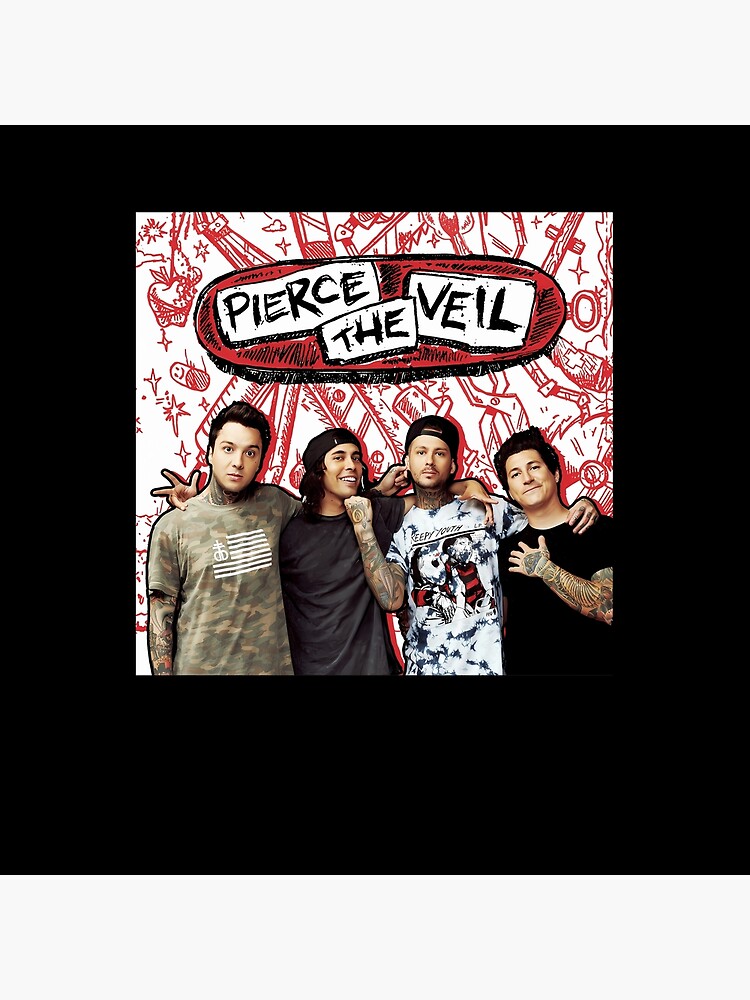 Hot Band Pierce The Veil Cute Tapestry - Image 2