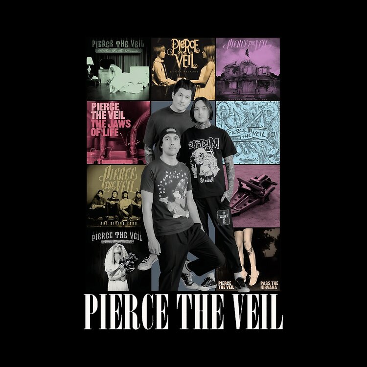 Pierce The Veil Rock Music Tour Concert Tote Bag - Image 2