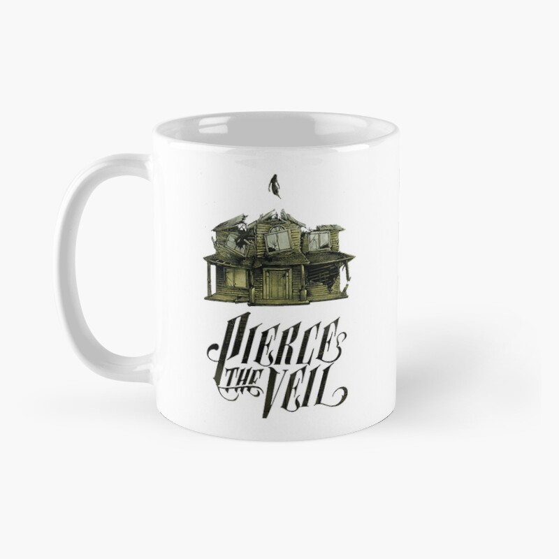 Band Pierce The Veil 90s Vintage Rock Music Mug - Image 2
