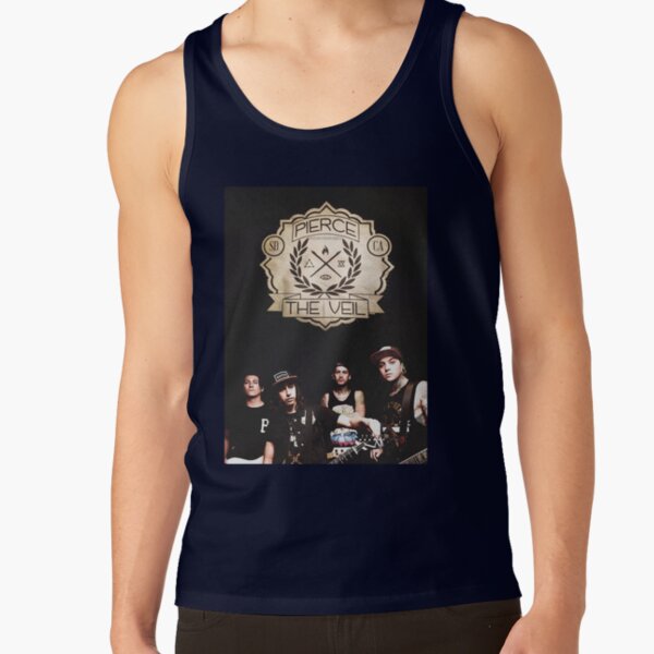 Pierce The Veil Cute Graphic Tank Top - Image 5