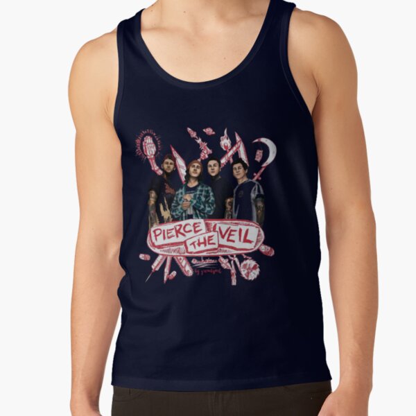 Hot Band Pierce The Veil So Cute Tank Top - Image 5