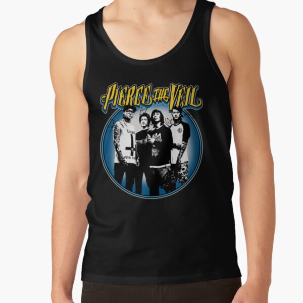 Retro Style Pierce The Veil Band Tank Top