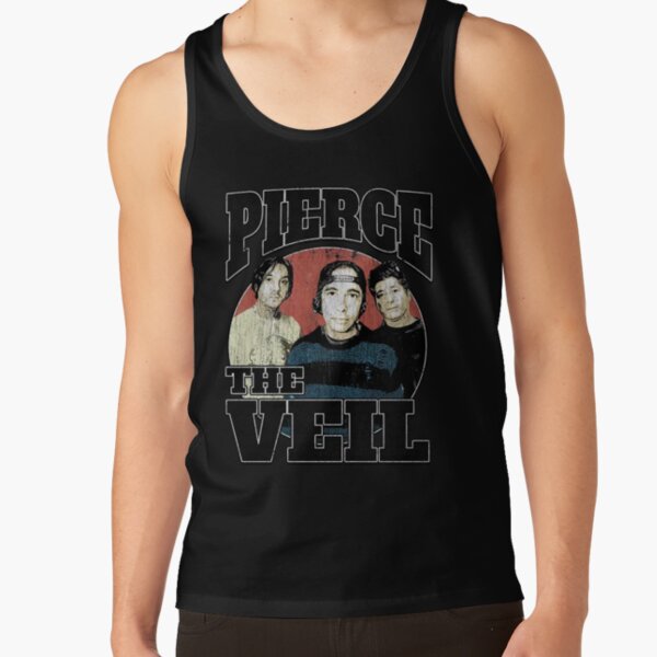 Pierce The Veil 90s Rock Vintage Band Tank Top - Image 3