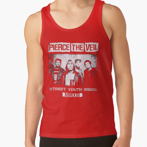 Best Selling Band Pierce The Veil Vintage Tank Top - Image 4