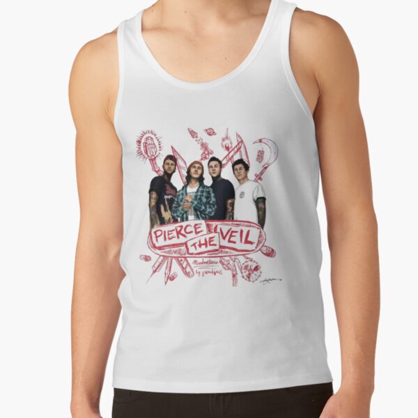 Hot Band Pierce The Veil So Cute Tank Top - Image 2