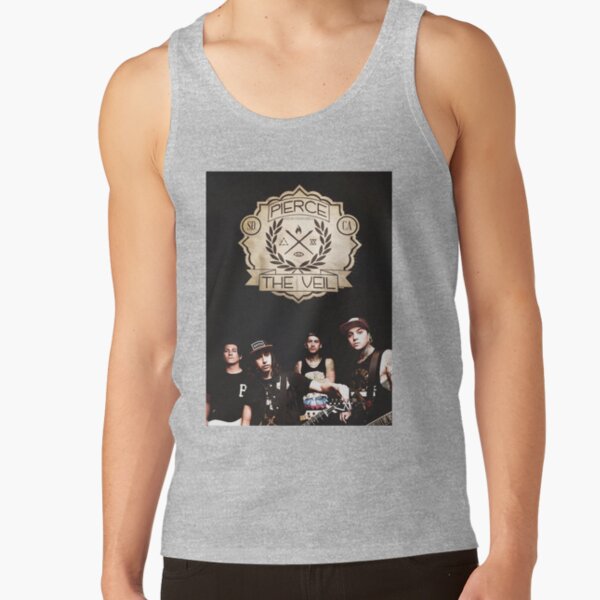 Pierce The Veil Cute Graphic Tank Top - Image 3