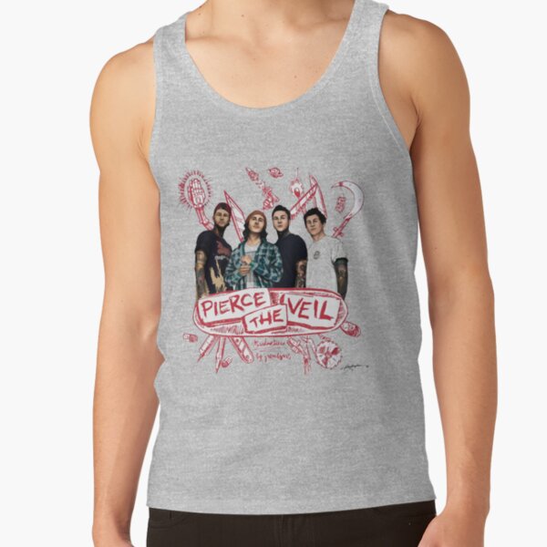 Hot Band Pierce The Veil So Cute Tank Top - Image 3