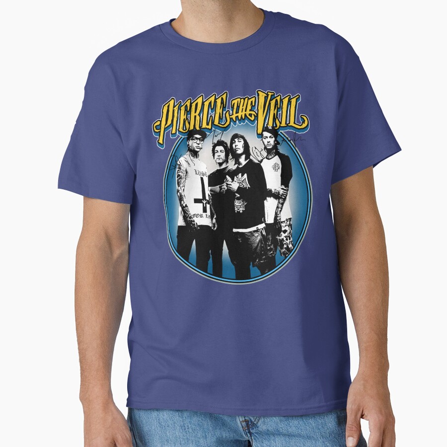 Retro Style Pierce The Veil Band T-shirt - Image 4