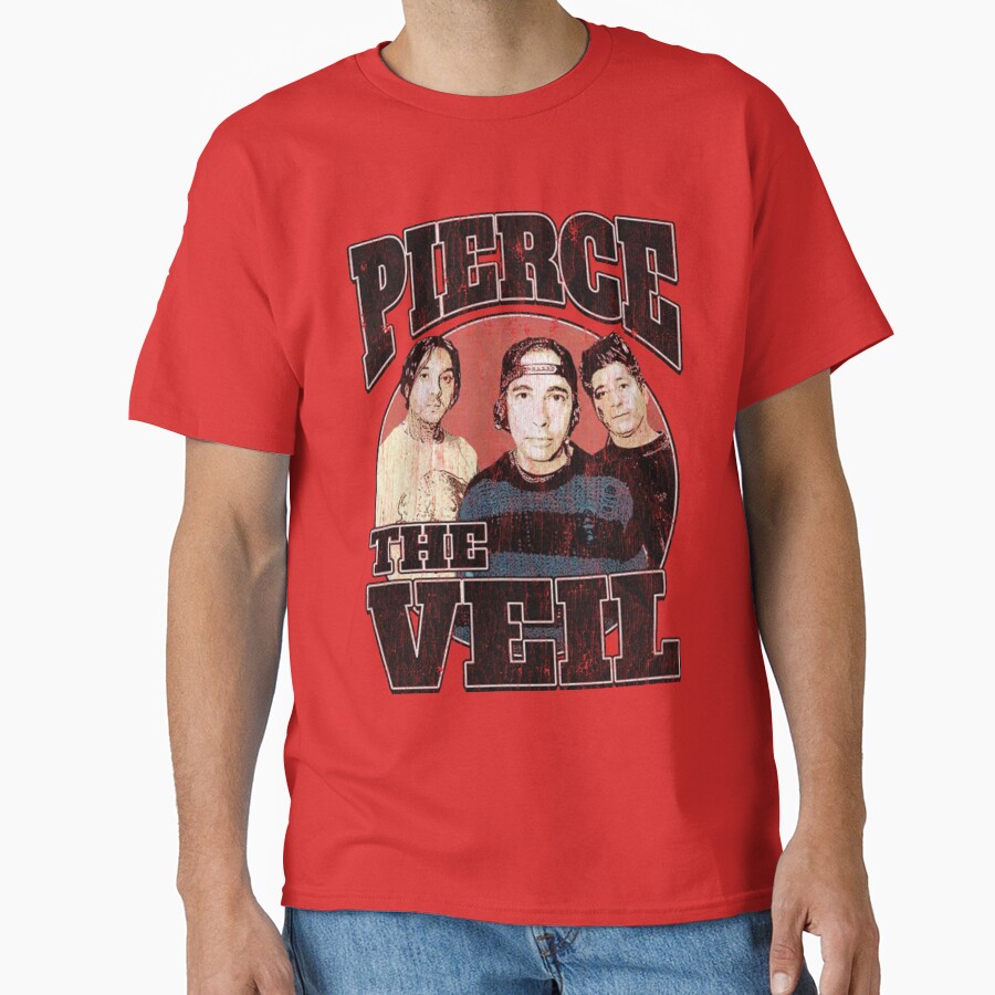 Pierce The Veil 90s Rock Vintage Band T-shirt - Image 5