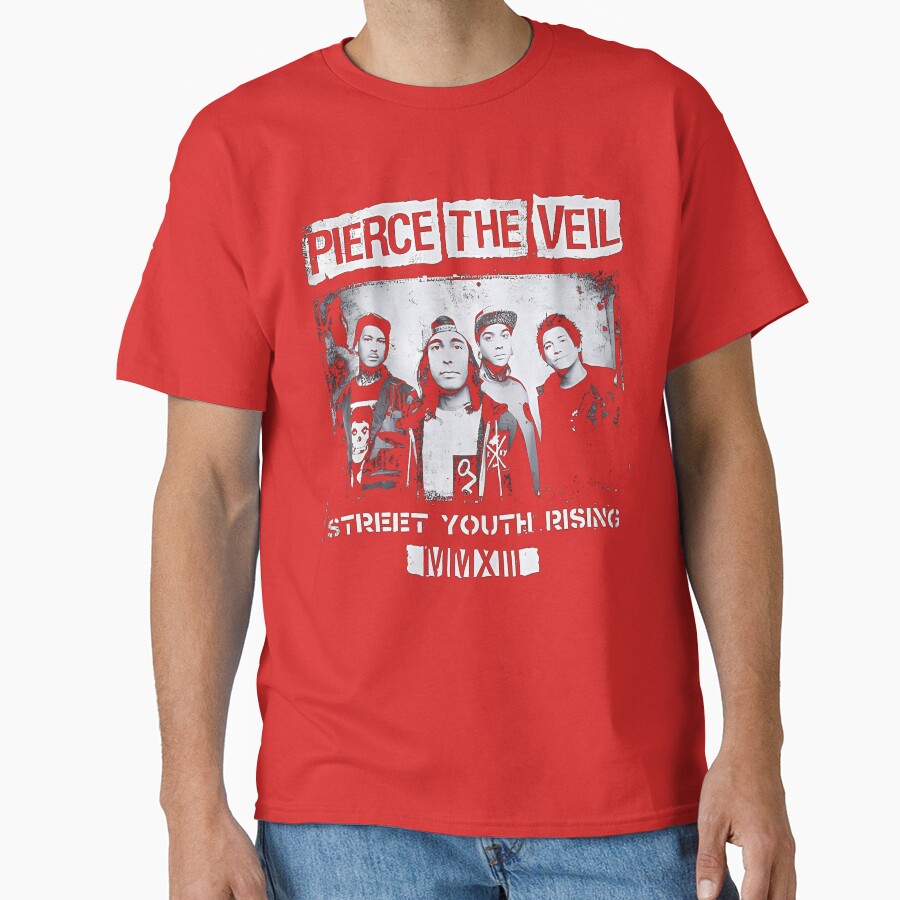 Best Selling Band Pierce The Veil Vintage T-shirt - Image 5