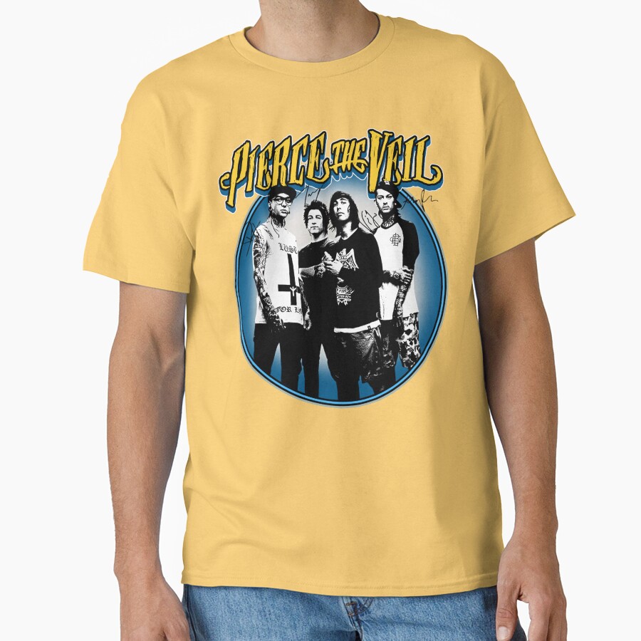 Retro Style Pierce The Veil Band T-shirt - Image 6