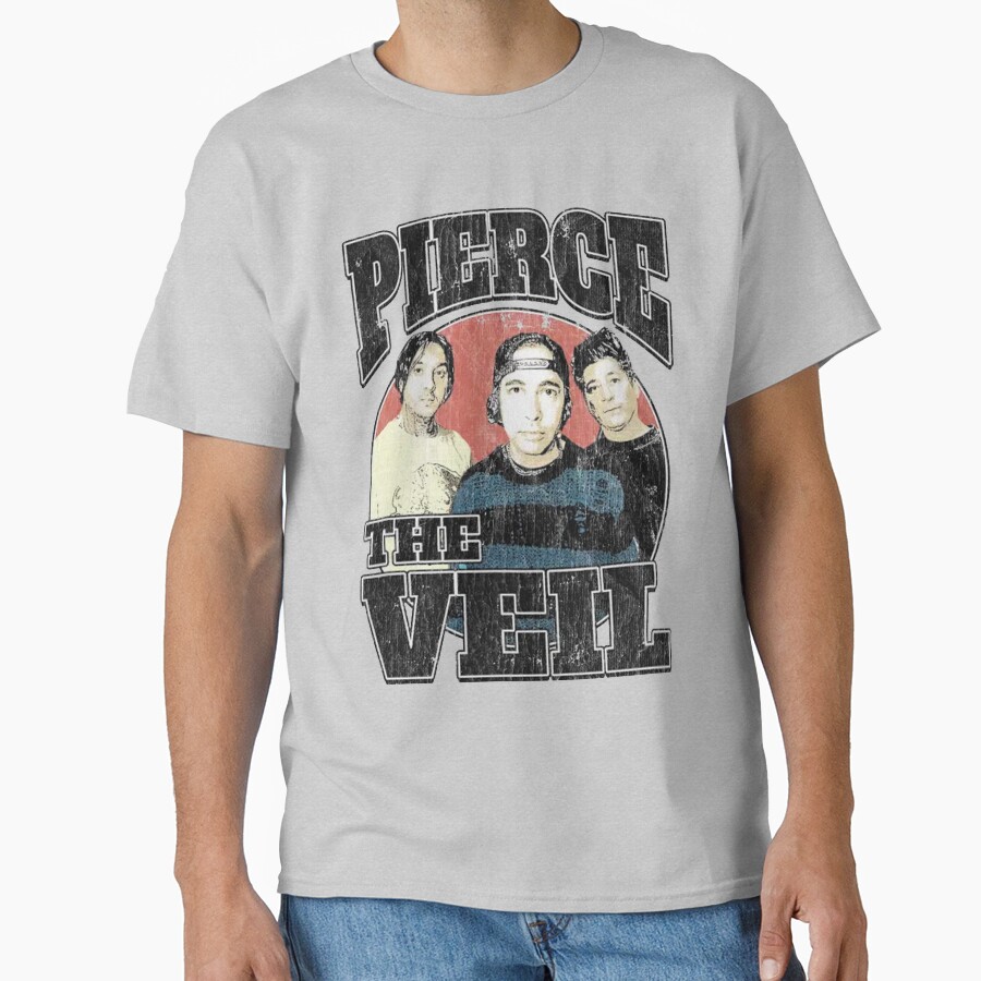 Pierce The Veil 90s Rock Vintage Band T-shirt - Image 3