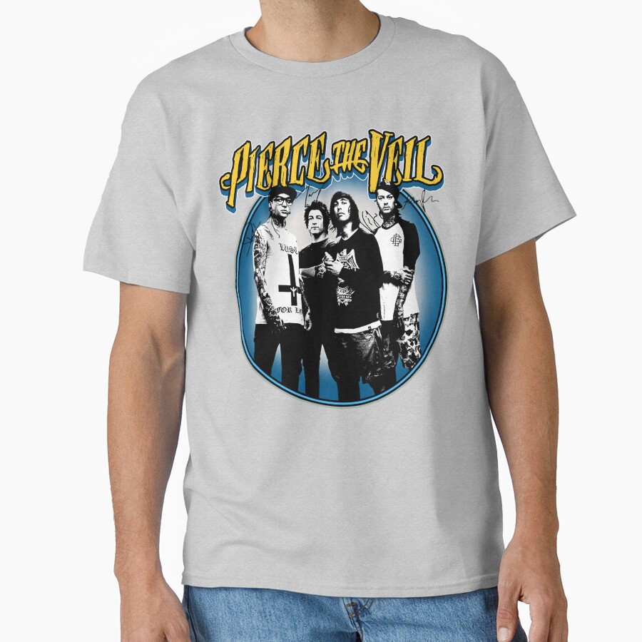 Retro Style Pierce The Veil Band T-shirt - Image 3