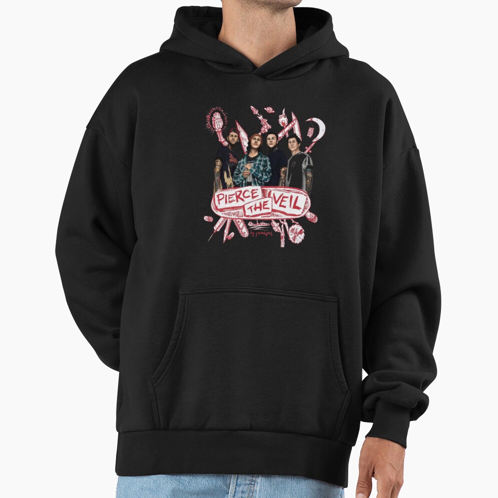 Hot Band Pierce The Veil So Cute Hoodie