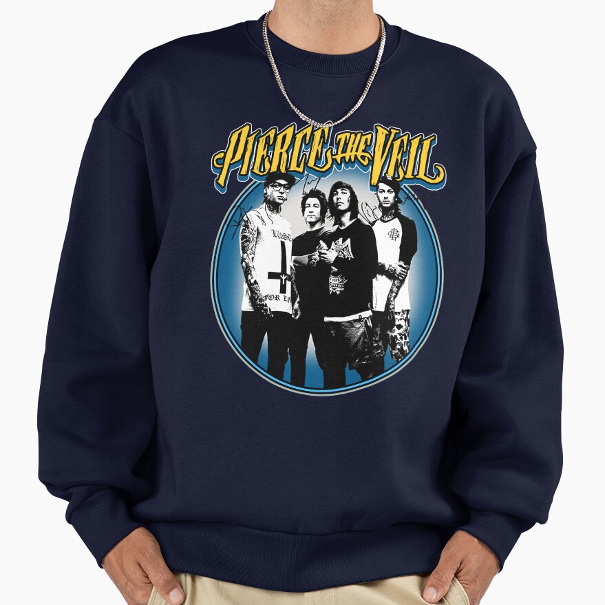 Retro Style Pierce The Veil Band Sweatshirt - Image 5