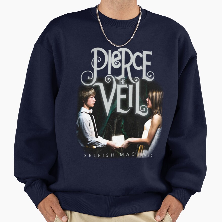 Pierce The Veil Album Selfish Machines Sweatshirt - Image 5