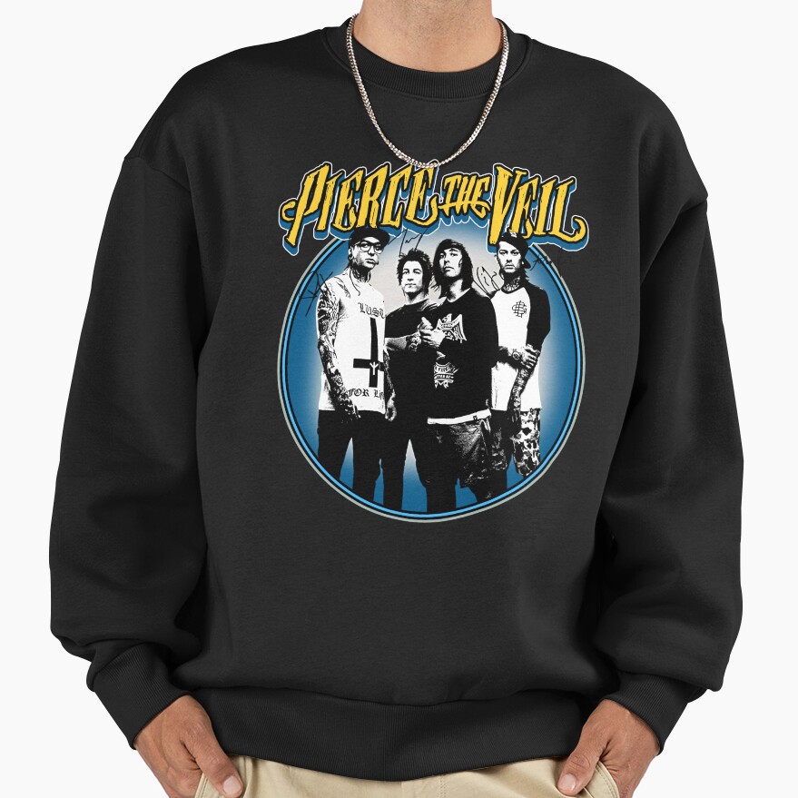 Retro Style Pierce The Veil Band Sweatshirt