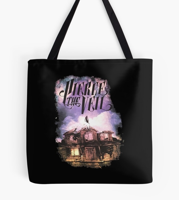 Pierce The Veil Collide With The Sky Retro Tote Bag