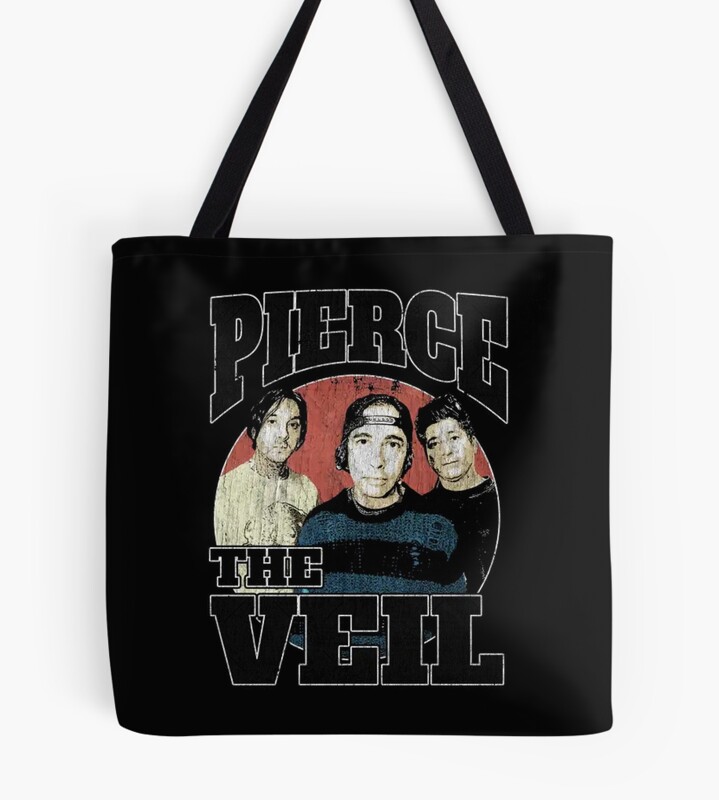 Pierce The Veil 90s Rock Vintage Band Tote Bag