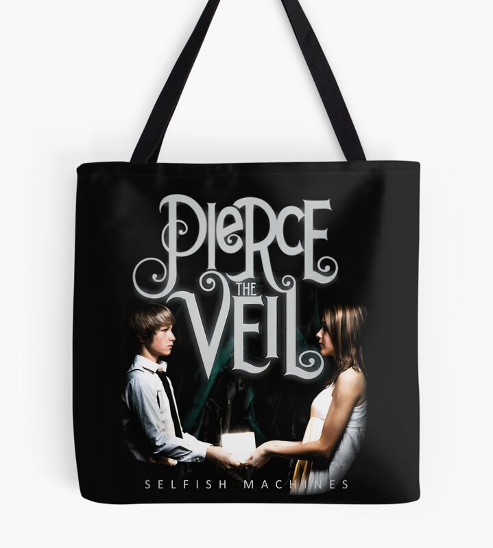 Band Pierce The Veil Album Selfish Machines Tote Bag