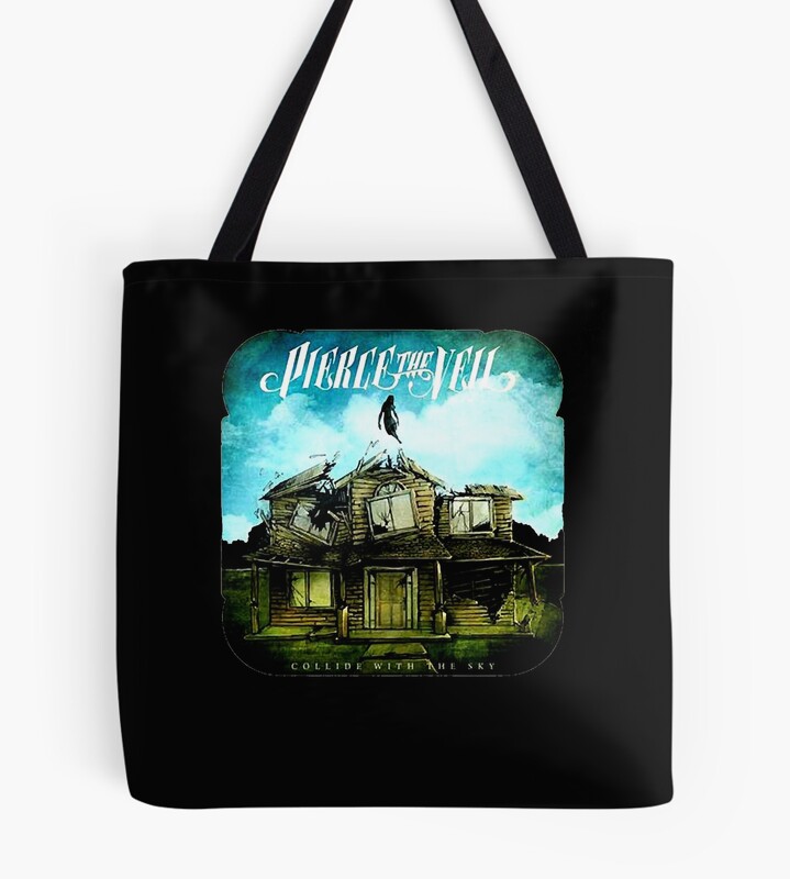 Vintage Pierce The Veil Album Collide With The Sky Tote Bag