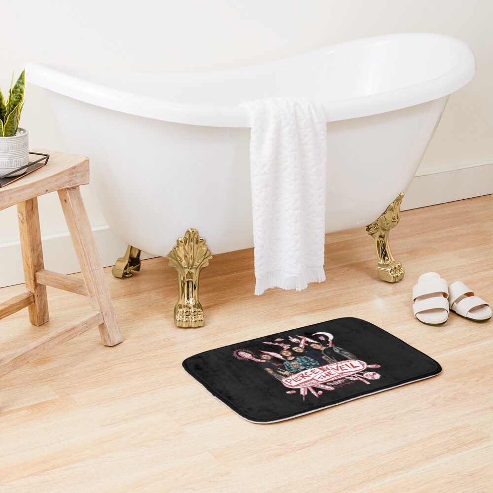 Hot Band Pierce The Veil So Cute Bath Mat - Image 2