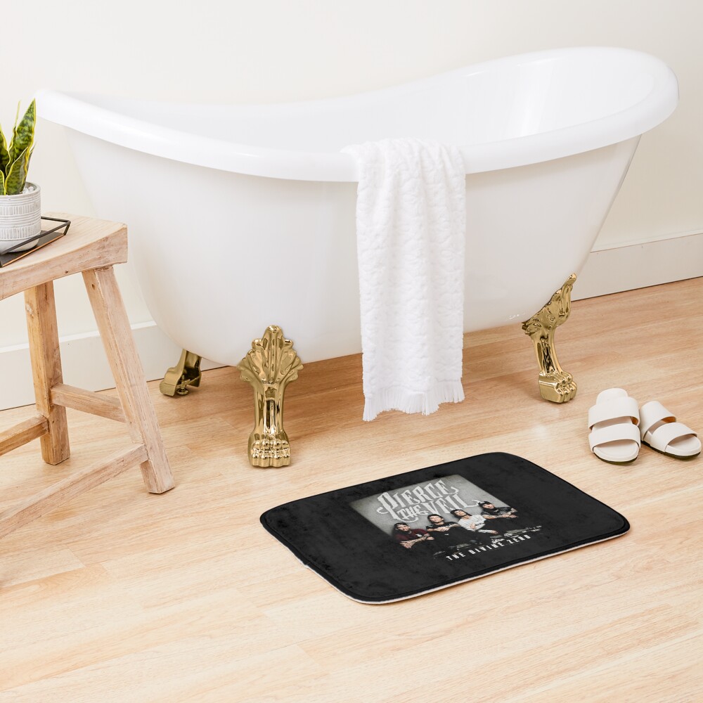 Band Pierce The Veil 90s Vintage Rock Music Bath Mat - Image 2