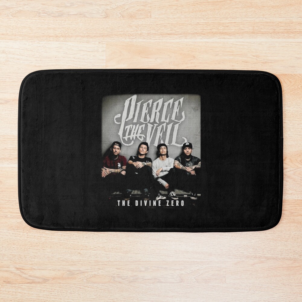 Band Pierce The Veil 90s Vintage Rock Music Bath Mat