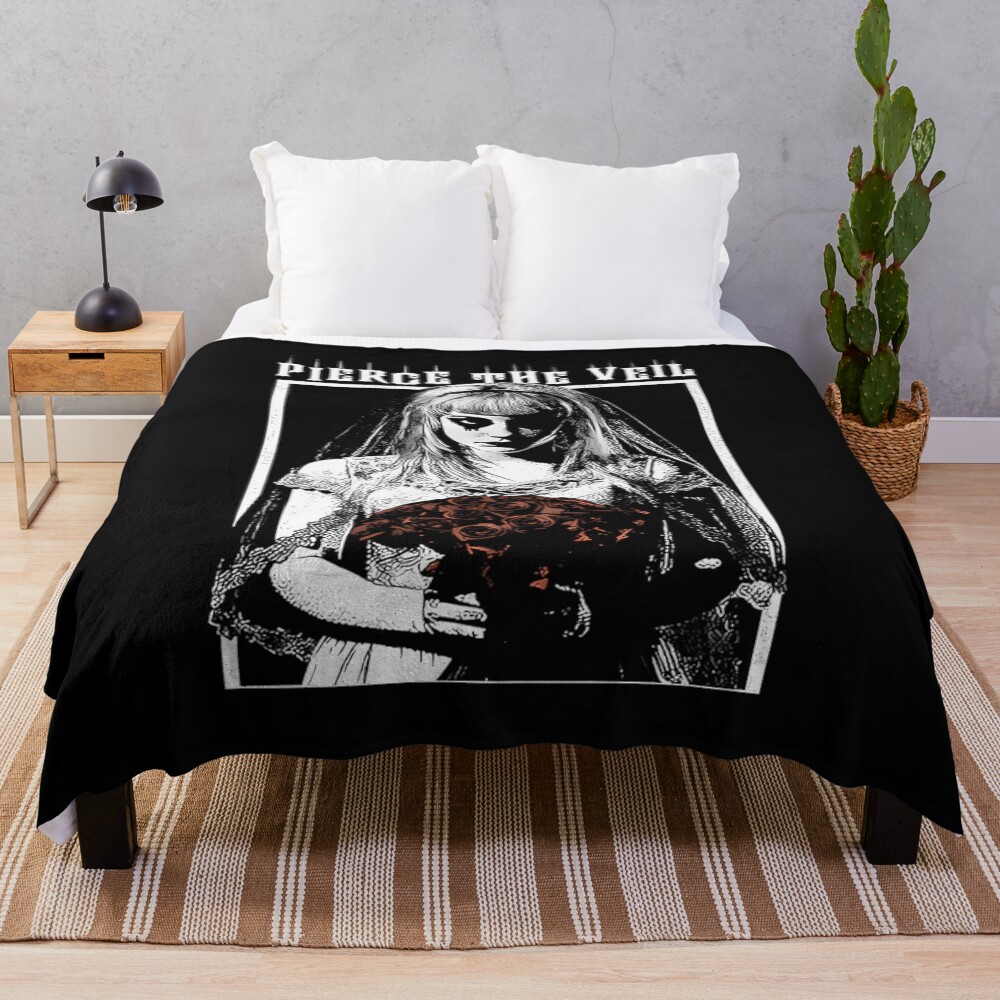 Pierce The Veil Music Tour 2025 Band Rock Throw Blanket