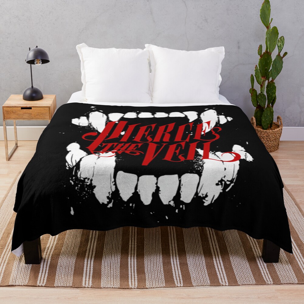 New Design Logo Band Pierce The Veil Throw Blanket