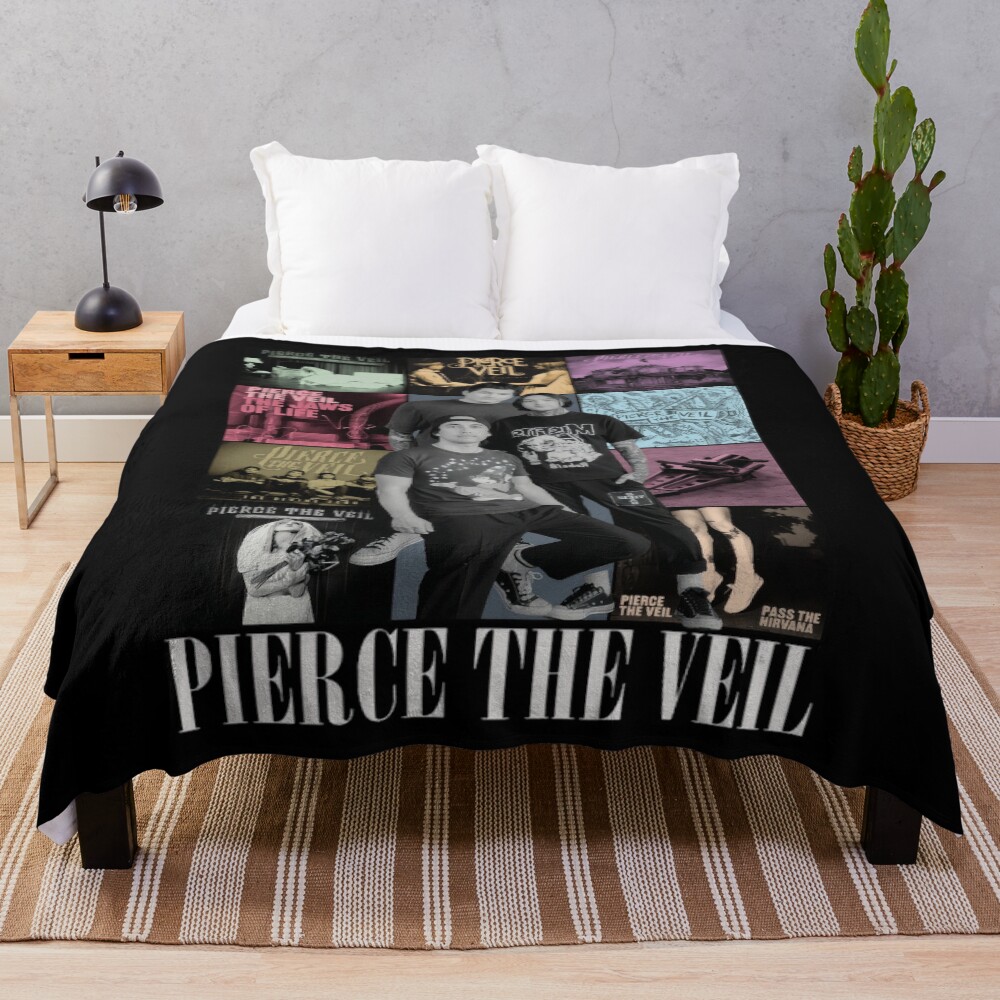 Pierce The Veil Rock Music Tour Concert Throw Blanket