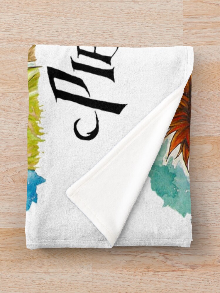 Cartoon Personil Band Pierce The Veil Throw Blanket - Image 2