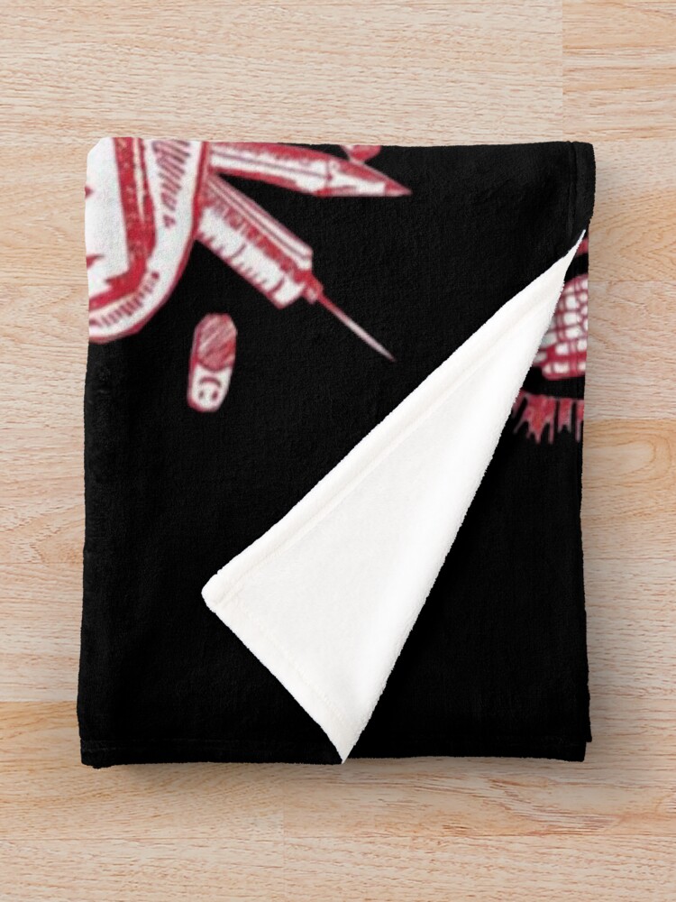 Hot Design Band Pierce The Veil Colorful Throw Blanket - Image 2