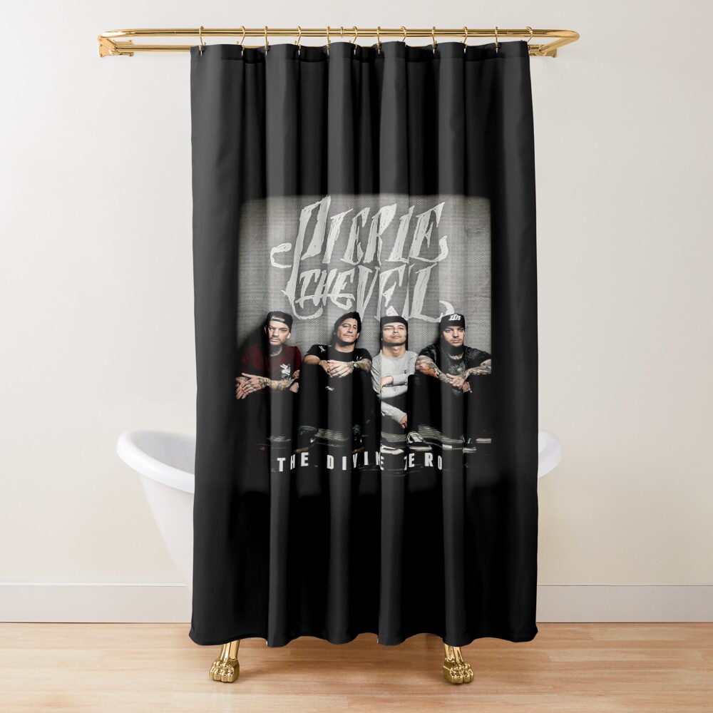 New Collection Pierce The Veil Vintage Shower Curtain