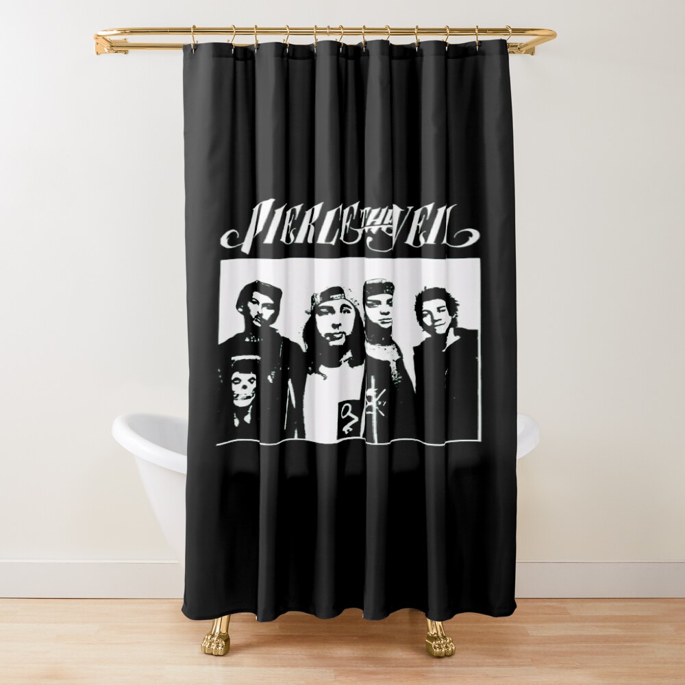 Pierce The Veil Vinatge Collection Shower Curtain