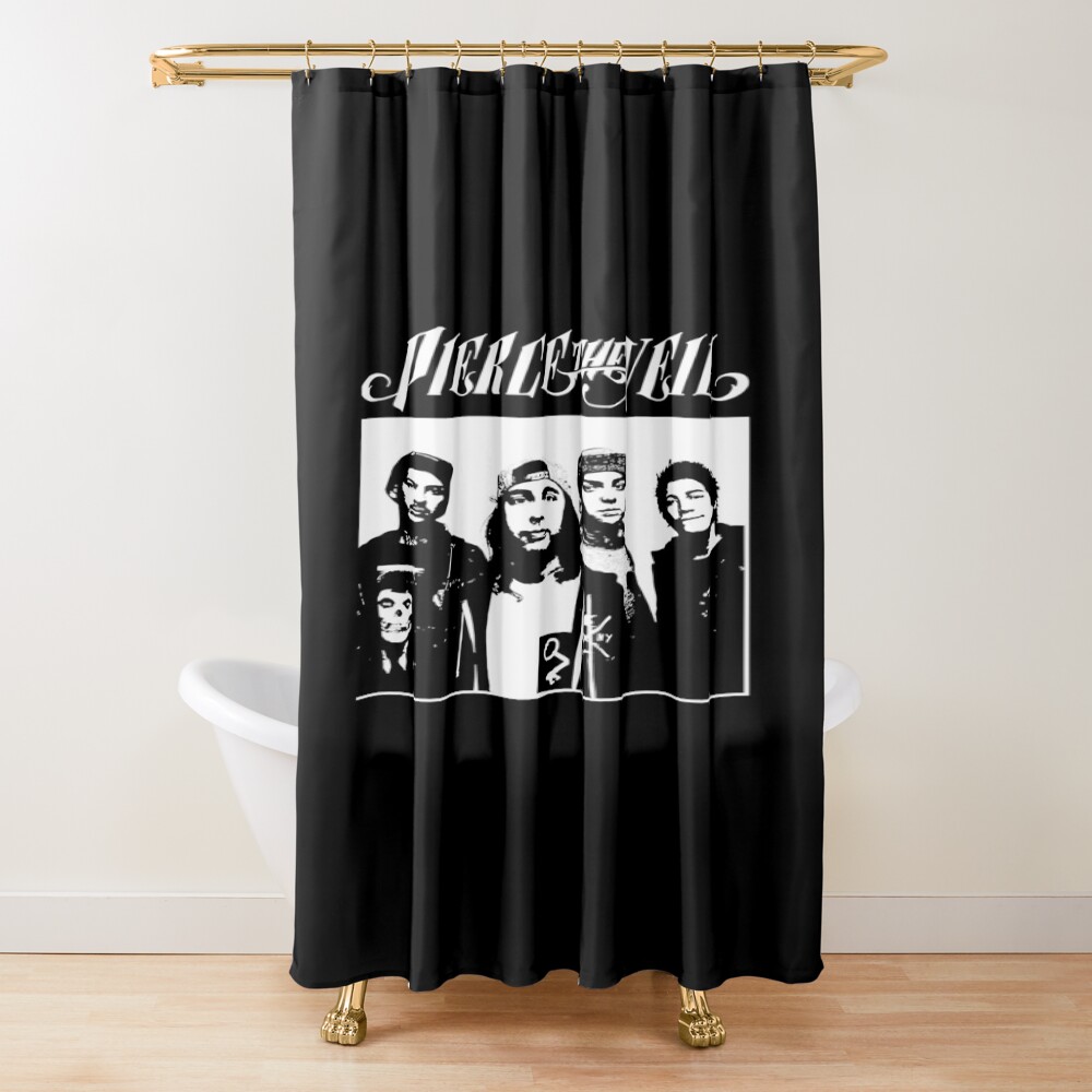 Pierce The Veil Bnad Beautiful Model Rock Shower Curtain