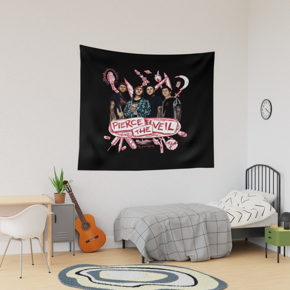 Hot Design Band Pierce The Veil Colorful Tapestry
