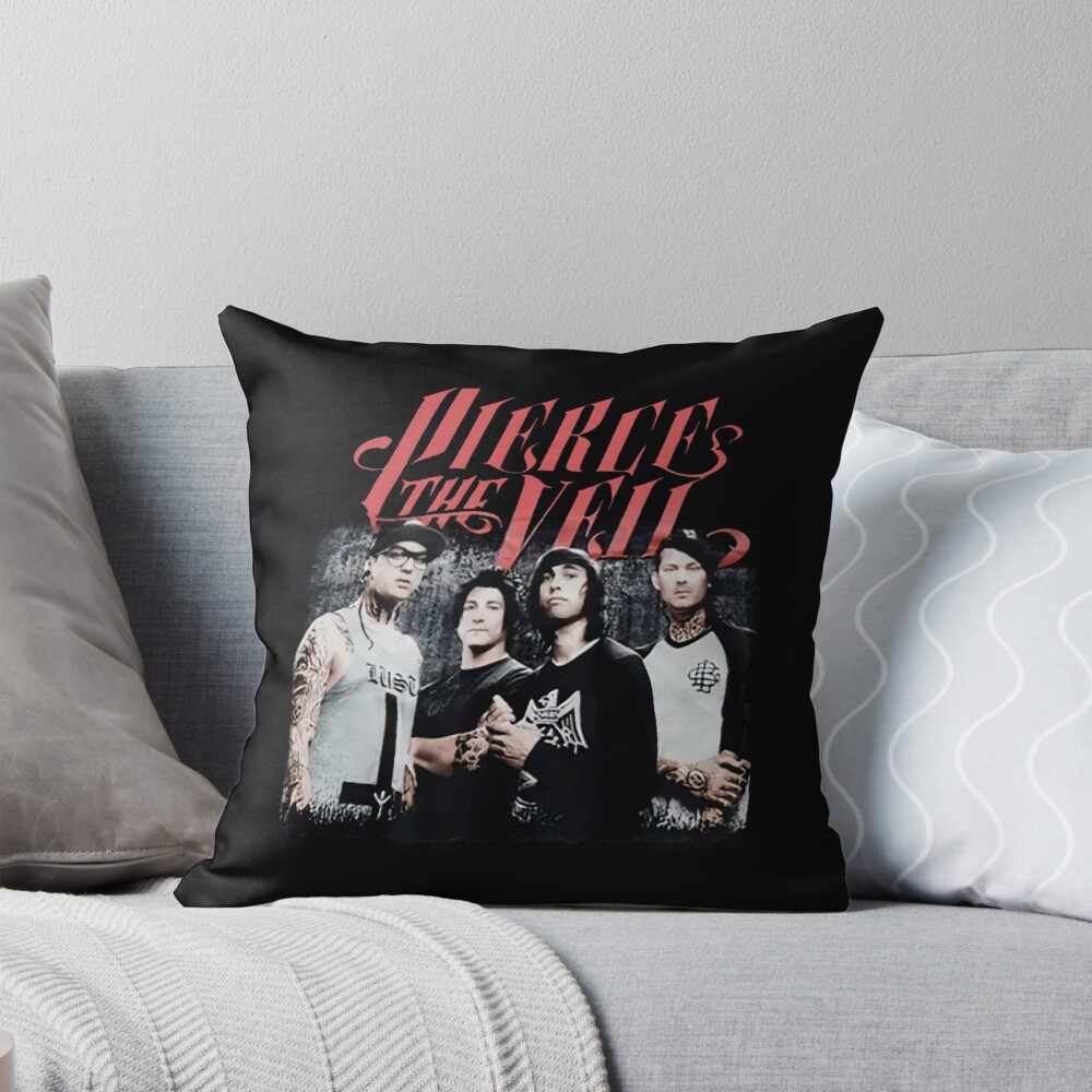New Collection Pierce The Veil Band Throw Pillow